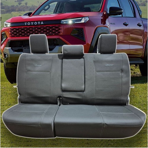 Toyota Hilux N90 (12/2025-Current) SR5 non 48V (Manual) Dual Cab Ute Wetseat Seat Covers (2nd row)