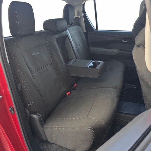 Toyota Hilux N90 (12/2025-Current) SR (Electric AWD) Dual Cab Ute Wetseat Seat Covers (2nd row)