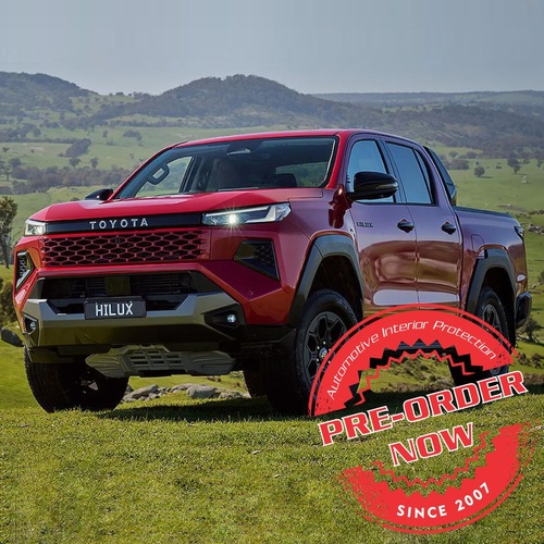 Toyota Hilux N90 (12/2025-Current) SR/SR5/SR5+/ROGUE/RUGGED X Dual Cab Ute Wetseat Seat Covers (2nd row)