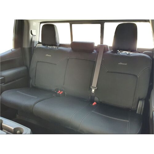 Chevrolet Silverado T1 Series (10/2020-Current) 1500/2500 LTZ Dual Cab Ute Wetseat Seat Covers (2nd row)