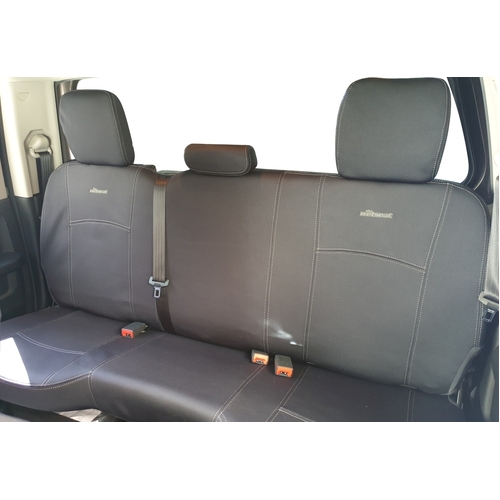 Dodge Ram 1500 DS Series (2015-Current) Express/Warlock (Unlocked Middle seat in Front Row) Dual Cab Ute Wetseat Seat Covers 2015-On (2nd row)