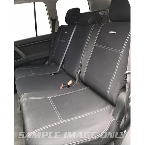 Nissan Navara D40 Series 5-6 (11/2011-12/2014) ST-X 550 (Leather Trim) Dual Cab Ute Wetseat Seat Covers (2nd row)