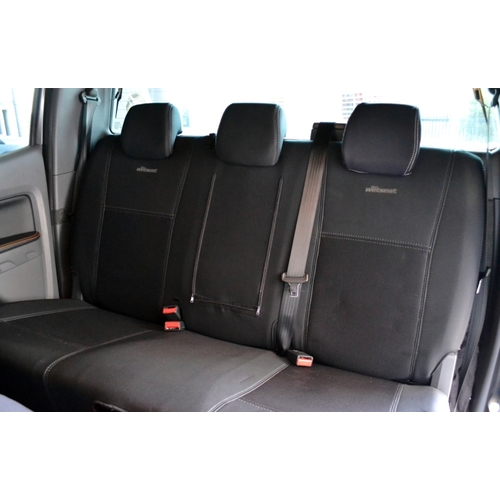 Ford Ranger PX3 (12/2020-06/2022) XL/XL Hi-Rider/XLS Dual Cab Ute Wetseat Seat Covers (2nd row)