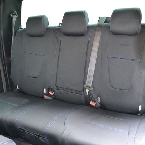Ford Ranger Raptor (07/2018-06/2022) Dual Cab Ute Wetseat Seat Covers (2nd row)