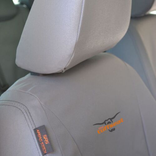 Toyota Hilux N80 (09/2015-Current) SR/SR5 Dual Cab Ute Tuffseat Canvas Seat Covers (2nd row)