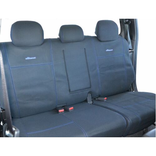 Holden Colorado RG (2012-09/2016) LX/LT Dual Cab Ute Wetseat Seat Covers (2nd row)