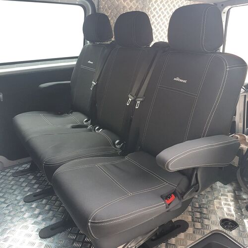 Mercedes Vito 447 (02/2015-Current) (2 Outer Armrests) Van Wetseat Seat Covers (2nd row)