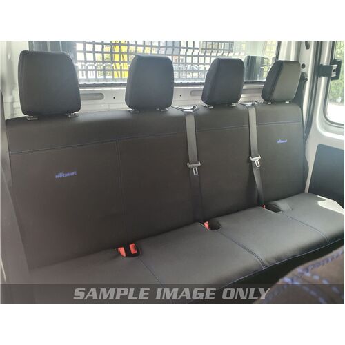 Mercedes Sprinter VS30 (06/2018-Current) (4 Person Bench) Crew Cab Van Wetseat Seat Covers (2nd Row)