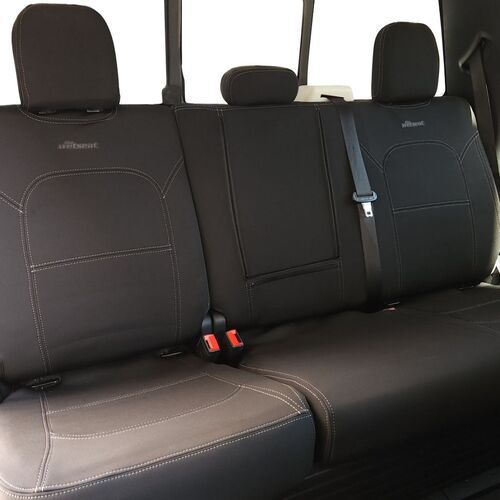 Nissan Navara D40 Series 5-6 (11/2011-12/2014) ST-X 550 (Cloth Trim) Dual Cab Ute Wetseat Seat Covers (2nd row)