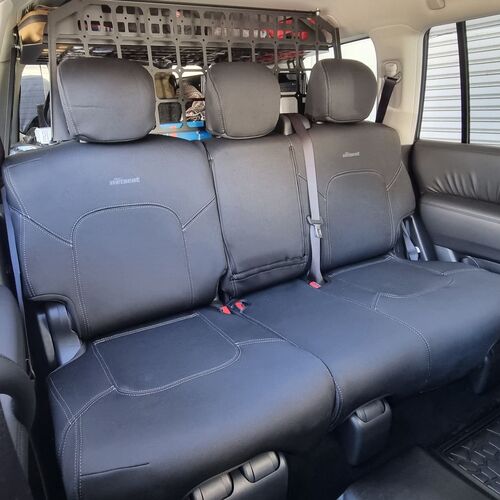 Nissan Patrol Y62 (12/2012-Current) Ti-L Wagon Wetseat Seat Covers (2nd row)