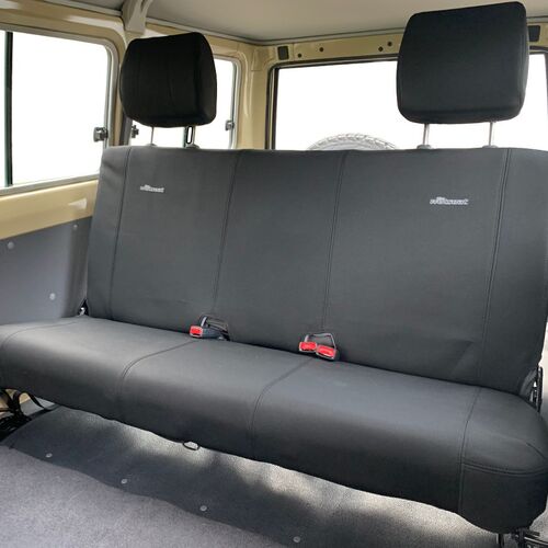 Toyota Landcruiser 78 Series (09/1999-Current) GXL Troop Carrier Wetseat Seat Covers (2nd row)