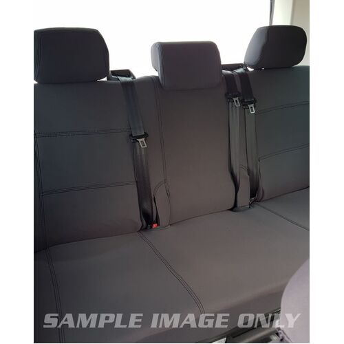 Volkswagen Transporter T6 (07/2015-Current) All (Front Buckets with Driver Side Inner Armrest Only) Van Wetseat Seat Covers (2nd row)