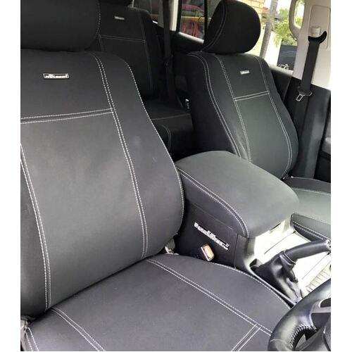 BUNDLE TOYOTA LANDCRUISER 200 Series GX/GXL in Black Neoprene with Black Stitching