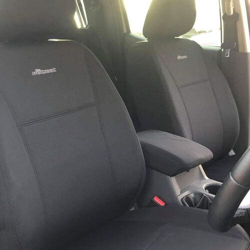 BUNDLE FORD RANGER PX3 (12/2020-06/2022) FX4 Max/Wildtrak Dual Cab in Black Neoprene with Black Stitching