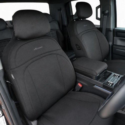 BUNDLE Kia Tasman (05/2025-Current) S/SX/SX+ Dual Cab in Black Neoprene with Black Stitching