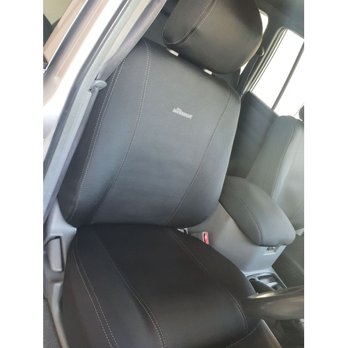 BUNDLE TOYOTA LANDCRUISER 100 Series GX/GXL (05/2005-09/2007) in Black Neoprene with Black Stitching