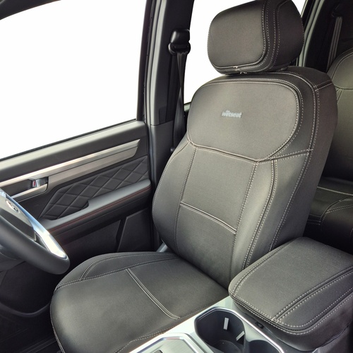 BUNDLE JAC T9 (01/2024-Current) Haven/Oasis/Osprey X Dual Cab in Black Neoprene with Charcoal Stitching