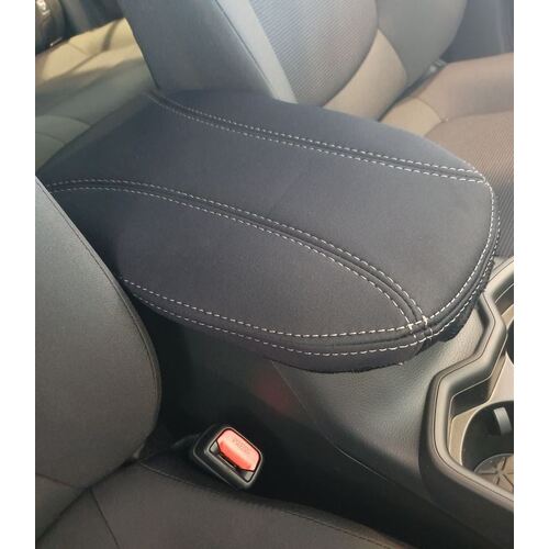 Toyota RAV4 Hybrid (AXAH52R/AXAH54R/AXAA54R) (02/2019-09/2023) GX/GXL/Cruiser/Edge Wagon Wetseat Seat Covers (Console Lid Cover)