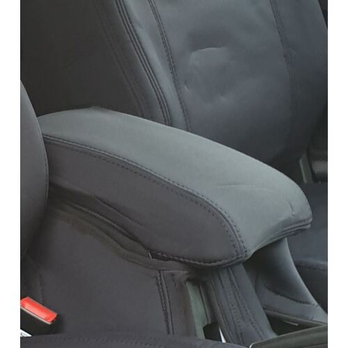Isuzu DMAX Gen 2 Series 1 (07/2012-07/2014) EX/SX Dual Cab Ute Wetseat Seat Covers (Console Lid Cover)
