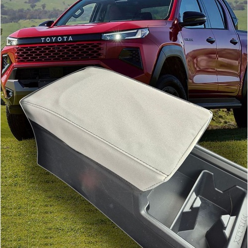 Toyota Hilux N90 (12/2025-Current) ROGUE/RUGGED X Dual Cab Ute Wetseat Canvas Seat Covers (Console Lid Cover)