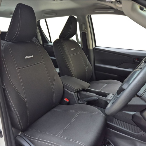 Toyota Hilux N90 (12/2025-Current) SR (Electric AWD) Dual Cab Ute Wetseat Seat Covers (Front Pair)