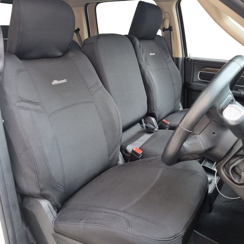 Dodge Ram 1500 DT Series (10/2020-Current) Bighorn (6 Seater) Crew Cab Ute Wetseat Seat Cover (Front Front Bkt & 3/4)