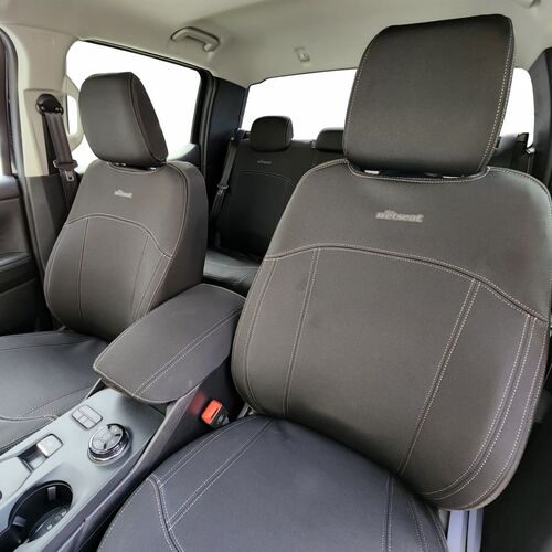 Ford Ranger PJ-PK (01/2007-08/2011) All (No SRS Airbag) Super Cab Ute Wetseat Seat Covers (Front Pair)