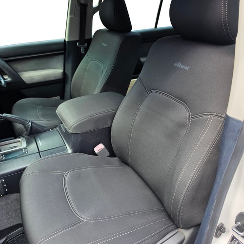 Toyota Landcruiser 200 Series (10/2015-08/2021) VX/Altitude (7 Seater) Wagon Wetseat Neoprene Seat Covers (Front Pair)