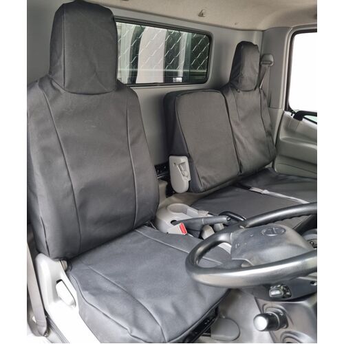 Hino 300 Gen 2 (2012-Current) Single Wide Cab Truck Wetseat Seat Covers (Front)