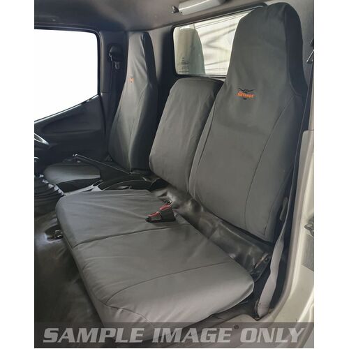Hino 300 Gen 1 (02/2007-06/2011) Wide Cab Truck Wetseat Seat Covers (Front)
