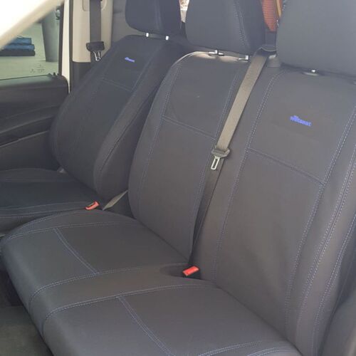 Isuzu NPR (2019-Current) Wide and Crew Cabs Truck Wetseat Seat Covers (Front)