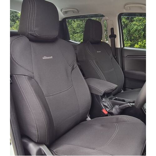 Isuzu DMAX Gen 4 (07/2020-Current) LS-M/U and X-Terrain Dual Cab Ute Wetseat Seat Covers (Front)