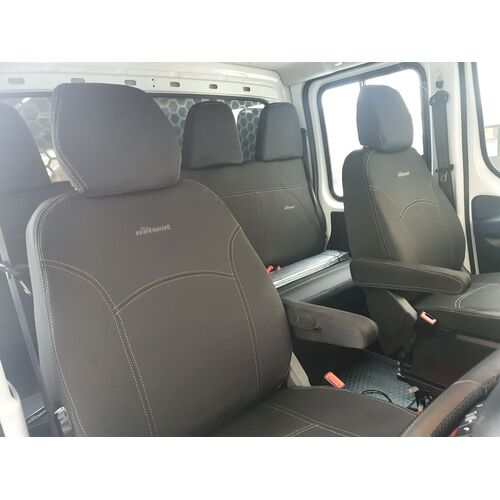 Iveco Daily Gen 6 (2014-Current) (Front Buckets with no Armrests) Single Cab Ute Wetseat Seat covers (Front)