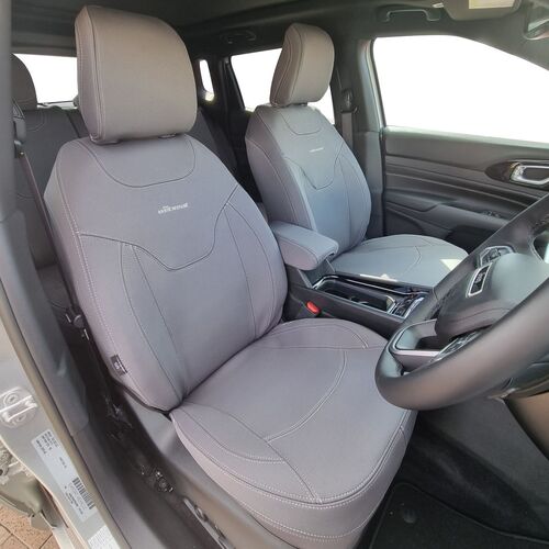 Jeep Compass M6 Series (2017-Current) 80th Anni./Launch Edi./Longitude/Night Eagle/Sport Wagon Wetseat Seat Covers (Front)