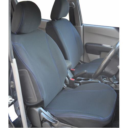 Mitsubishi Triton MN (01/2010-12/2012) GLX-R Dual Cab Ute Wetseat Seat Covers (Front)