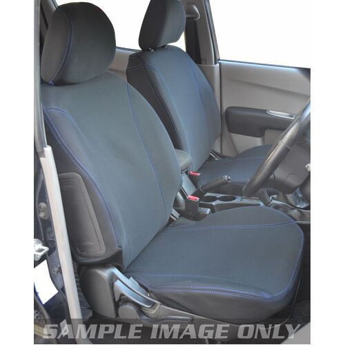 Mitsubishi Triton MN (1/2013-05/2015) GLR/GLX/GLX-R (Non Electric Seat) Dual Cab Ute Wetseat Seat Covers (Front)