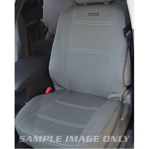 Nissan Navara D40 Series 5-6 (11/2011-12/2014) ST-X 550 (Cloth Trim) Dual Cab Ute Wetseat Seat Covers (Front)