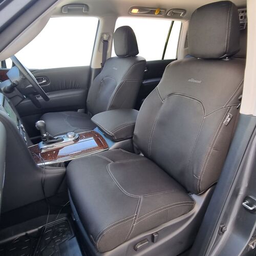 Nissan Patrol Y62 (12/2012-Current) ST-L/Ti Wagon Wetseat Seat Covers (Front)