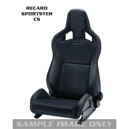 Recaro Sportster CS (Driver Seat Only - Open Back Design) Wetseat Seat Covers (Front)