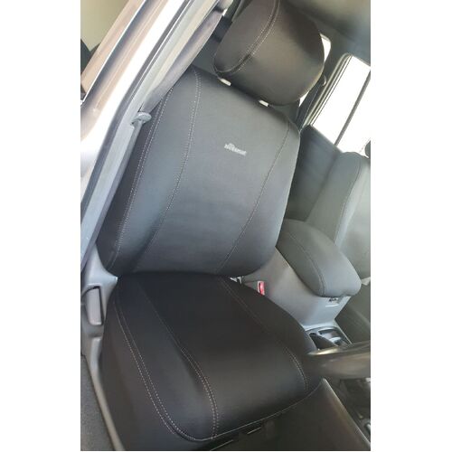 Toyota Landcruiser 100 Series (03/1998-09/2007) GXV/50th Anniversary Wagon Wetseat Seat Covers (Front)