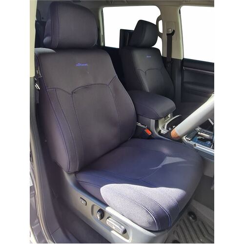Toyota Landcruiser 200 Series (10/2007-09/2015) VX/Altitude/60th Anniversary (8 Seater) Wagon Wetseat Seat Covers (Front)