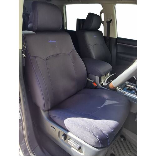 Toyota Landcruiser 200 Series (10/2015-08/2021) Altitude (8 Seater) Wagon Wetseat Seat Covers (Front)