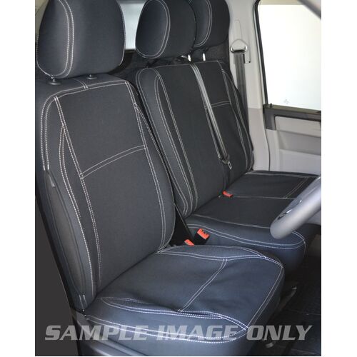 Volkswagen Transporter T5 Series 2 (2009-06/2015) All (Bucket and 3/4 Bench Seats) Van Wetseat Seat Covers (Front)